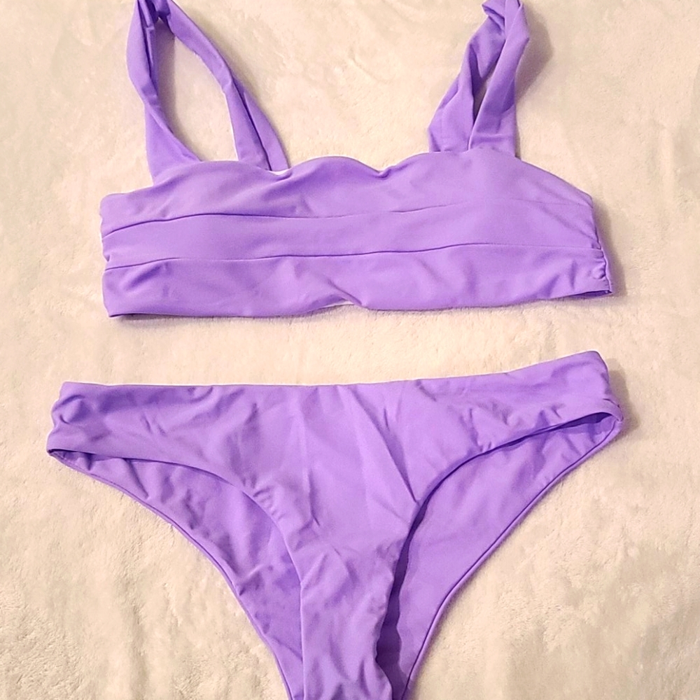 Shein purple bikini